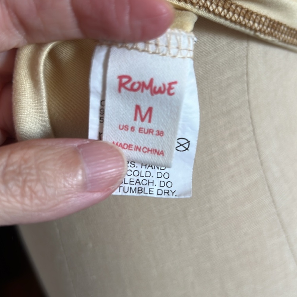 ROMWE Let Life Ride tank size M - Picture 5 of 6